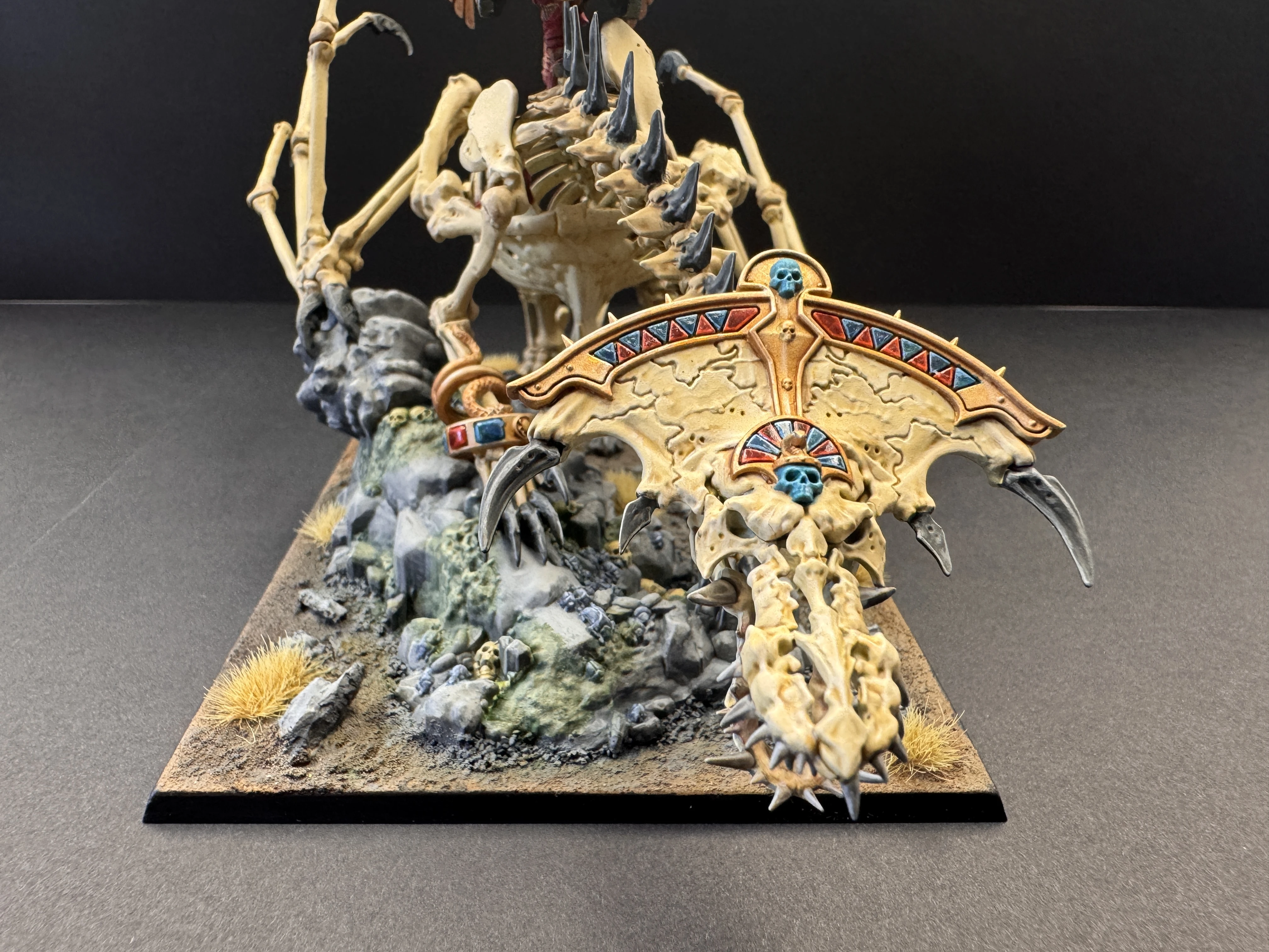 Close up on dragon face