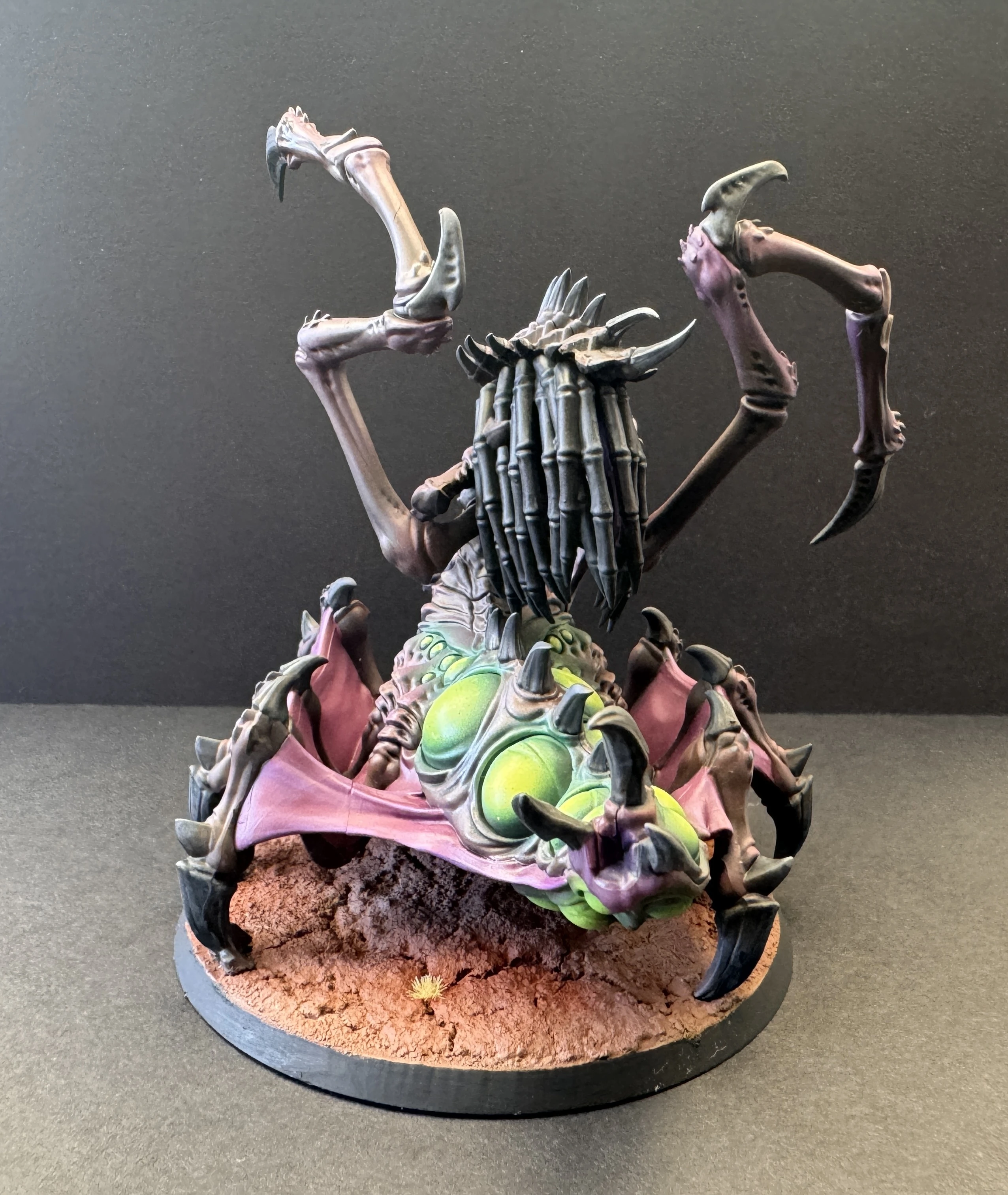 Back - showcasing the pustules