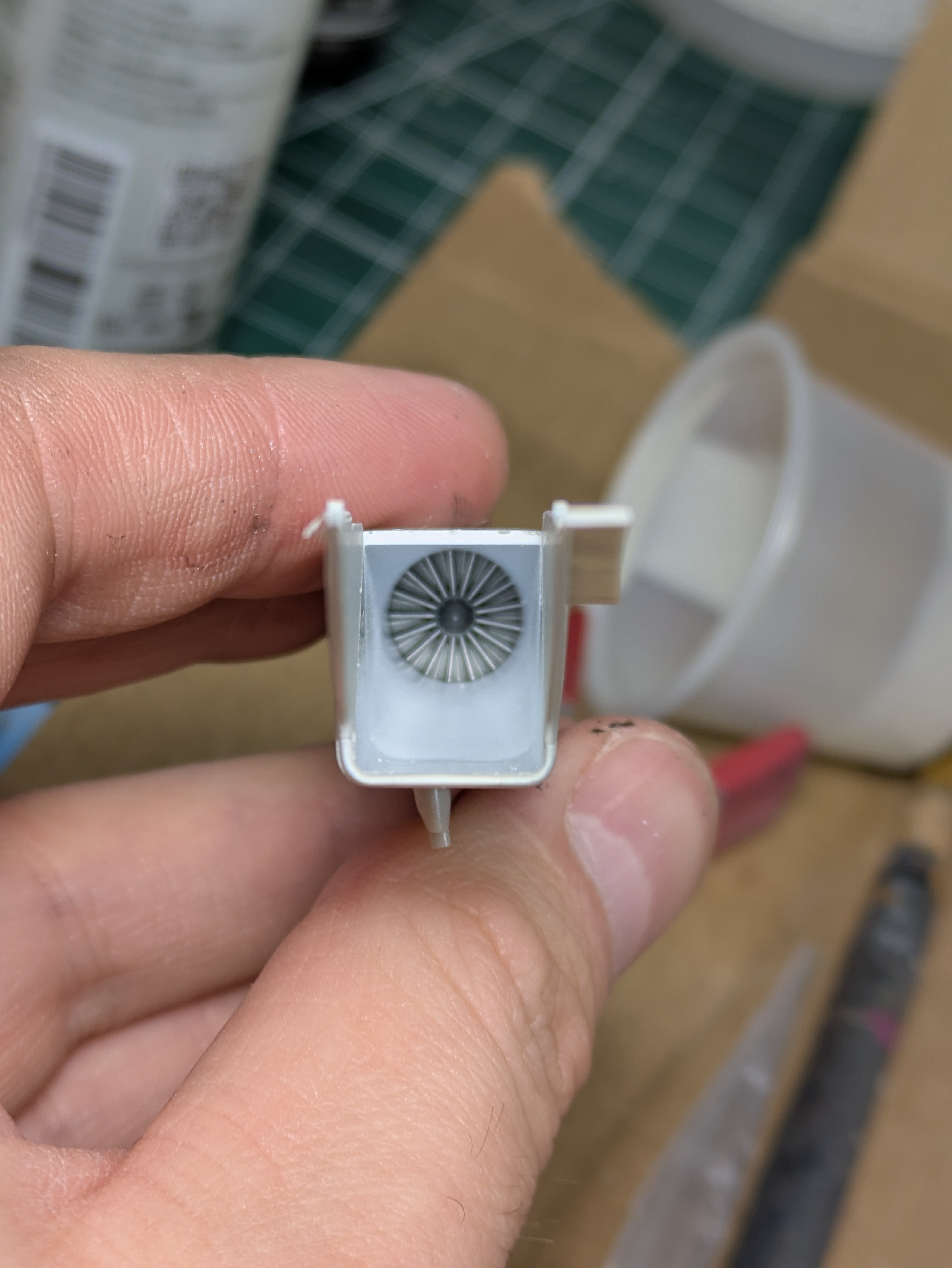 Engine compressor face sub-assembly