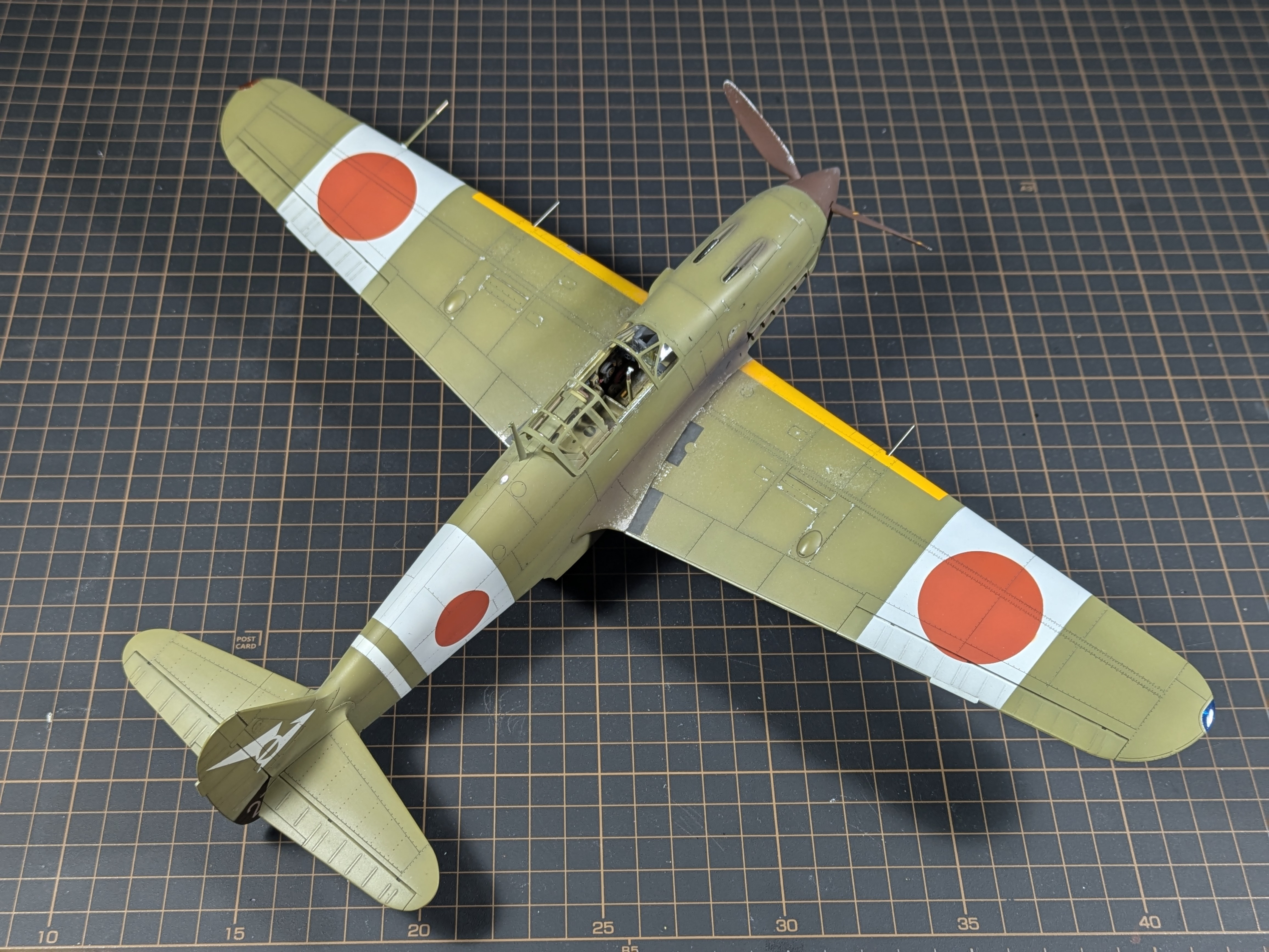 Three-quarter rear right completed