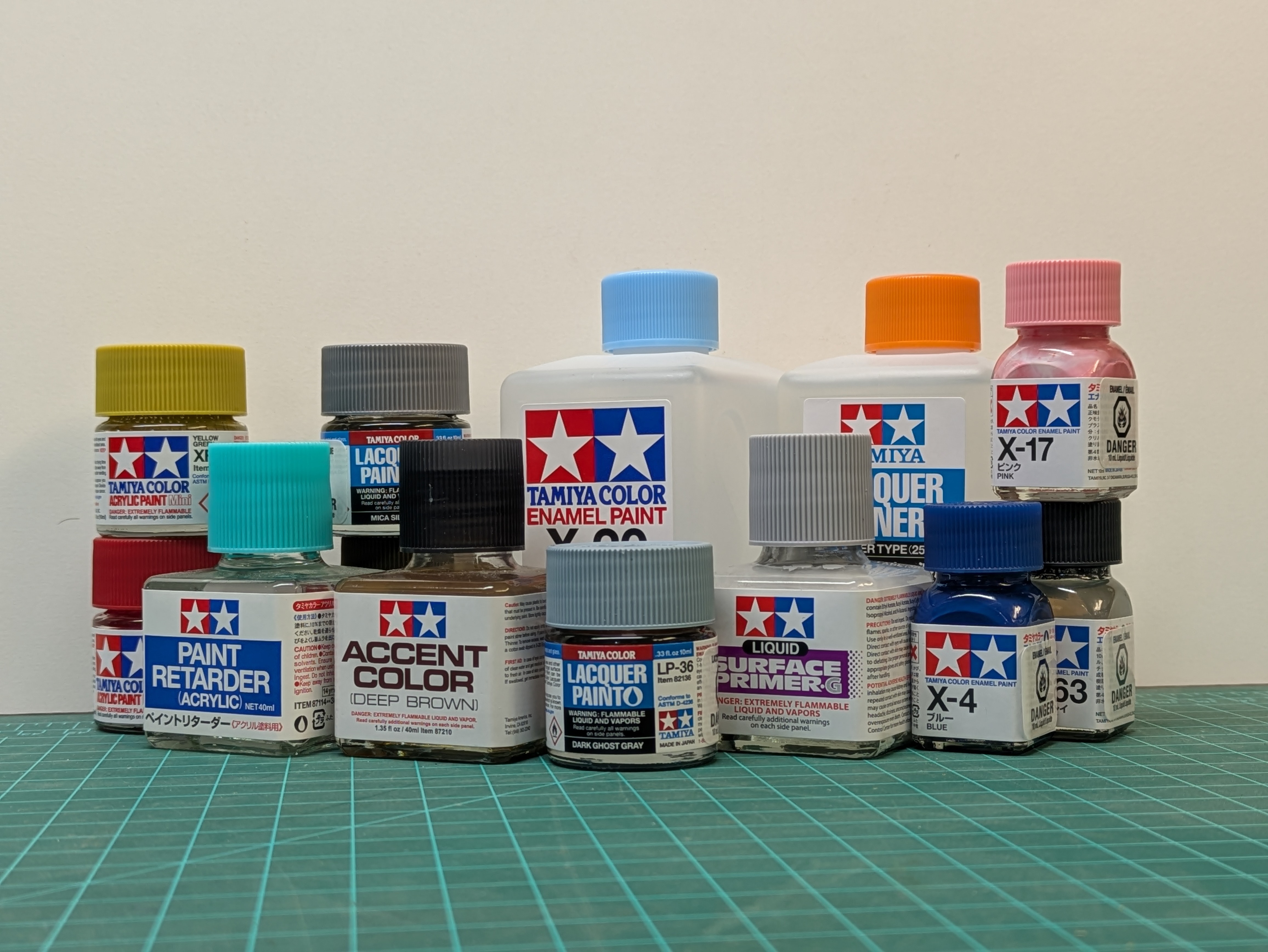 Tamiya Paint Colour Chart — Wheels Wings & Hobbies