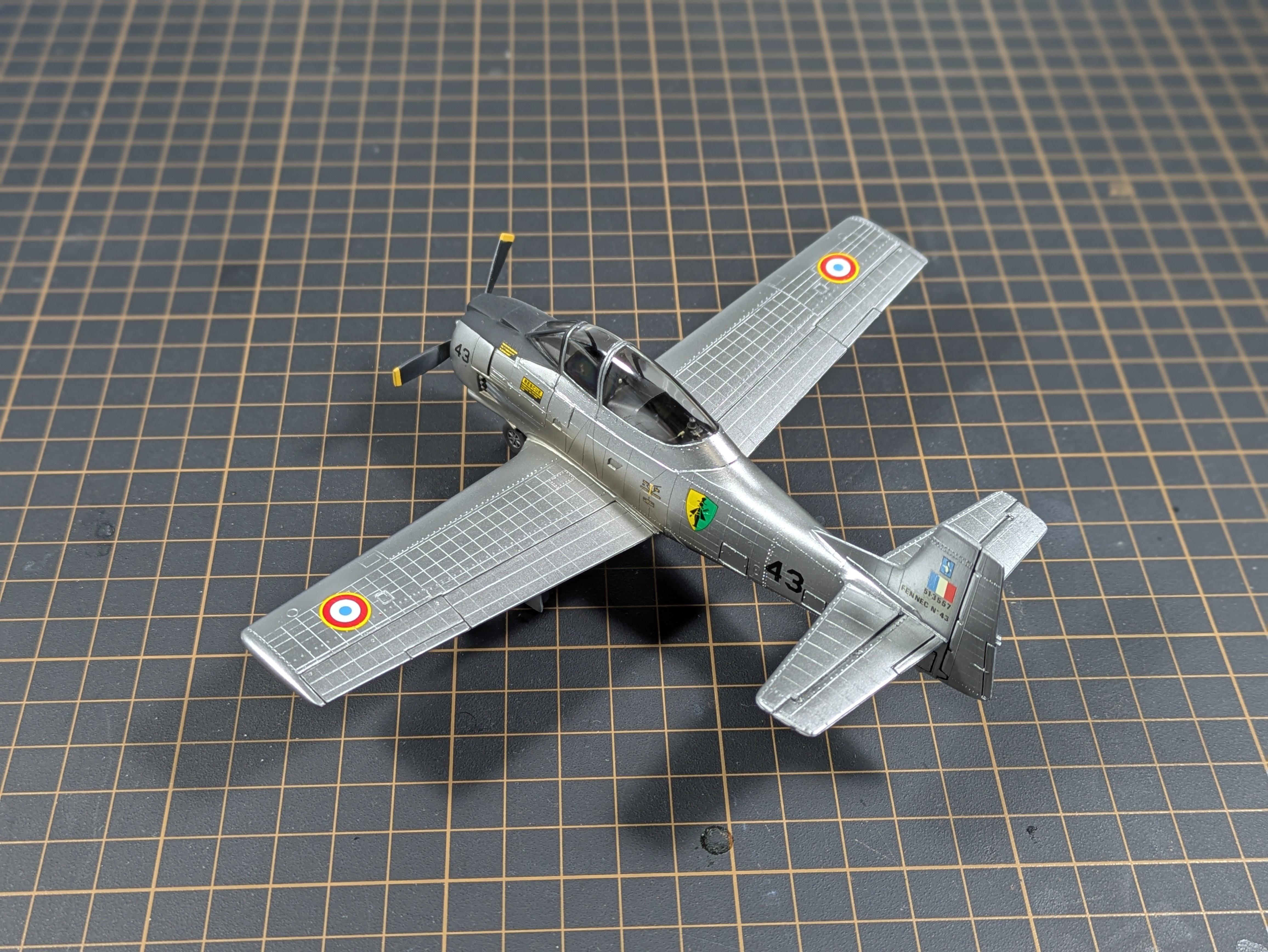 Heller T-28 Fennec - back left three-quarter hero shot