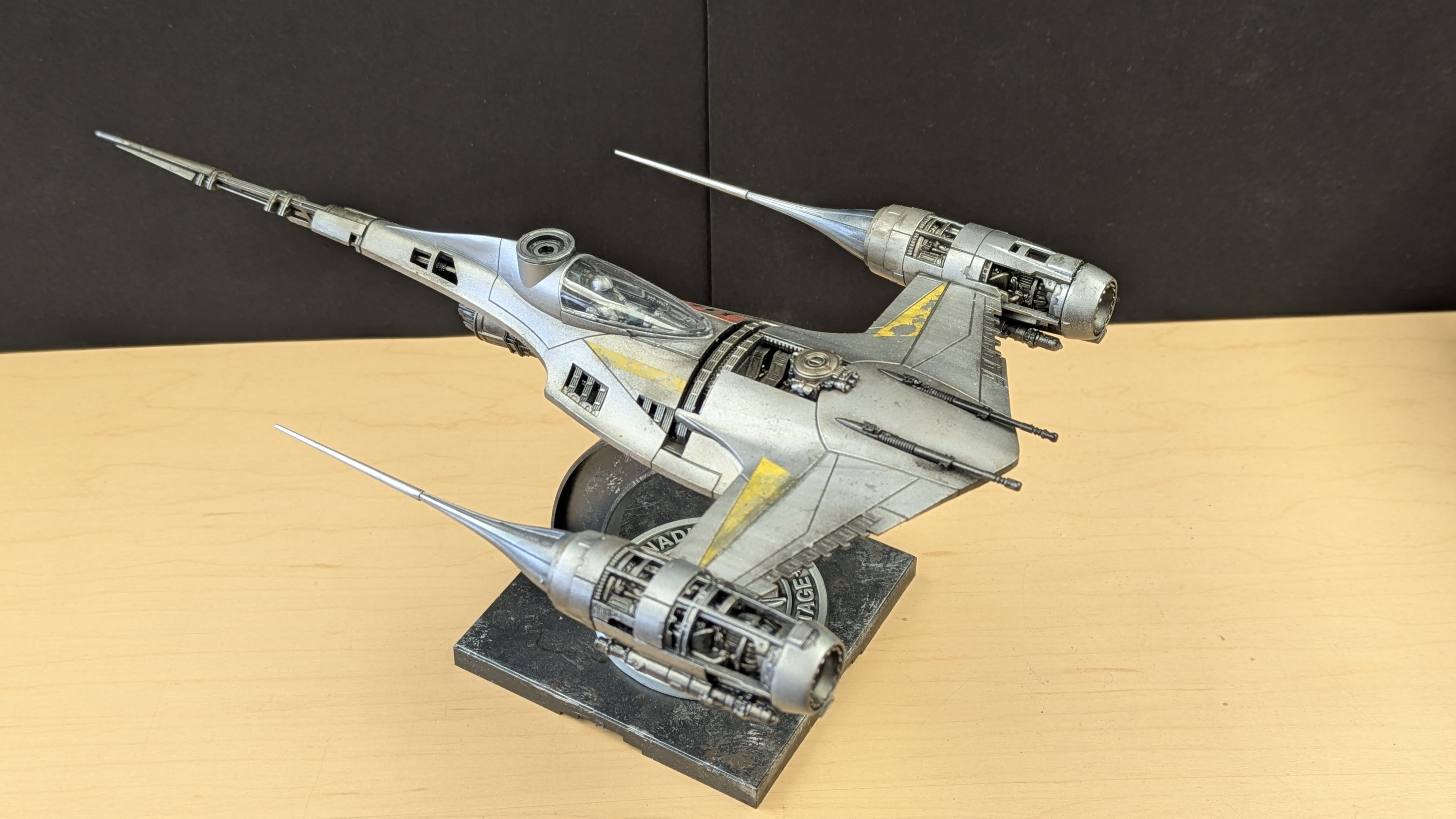 Bandai 1/48 Mandalorian N-1 Starfighter scale model build by Bob_Builds_Models - Silver award Heritage Con 2026