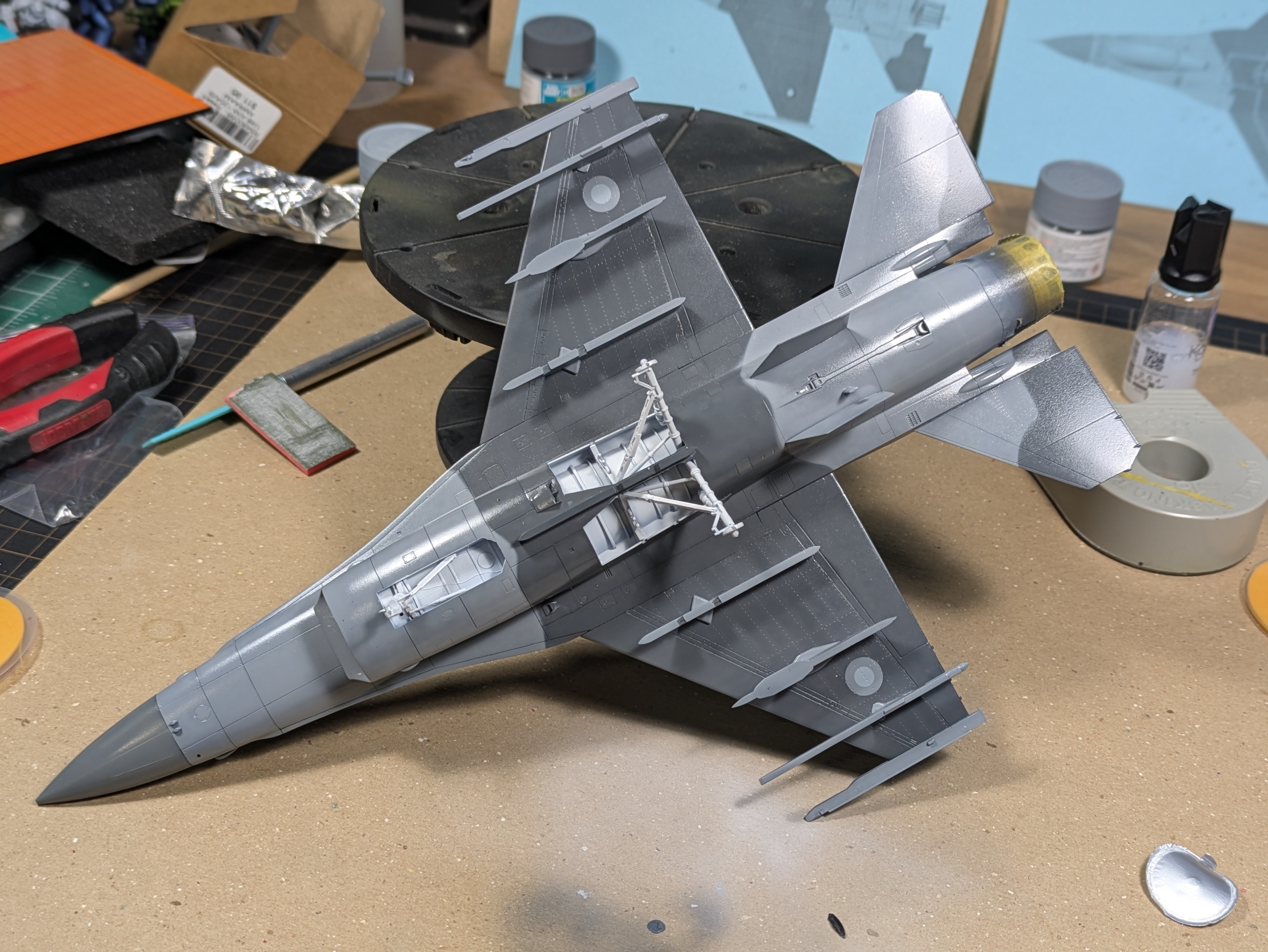 Underside WIP before weathering and final touches