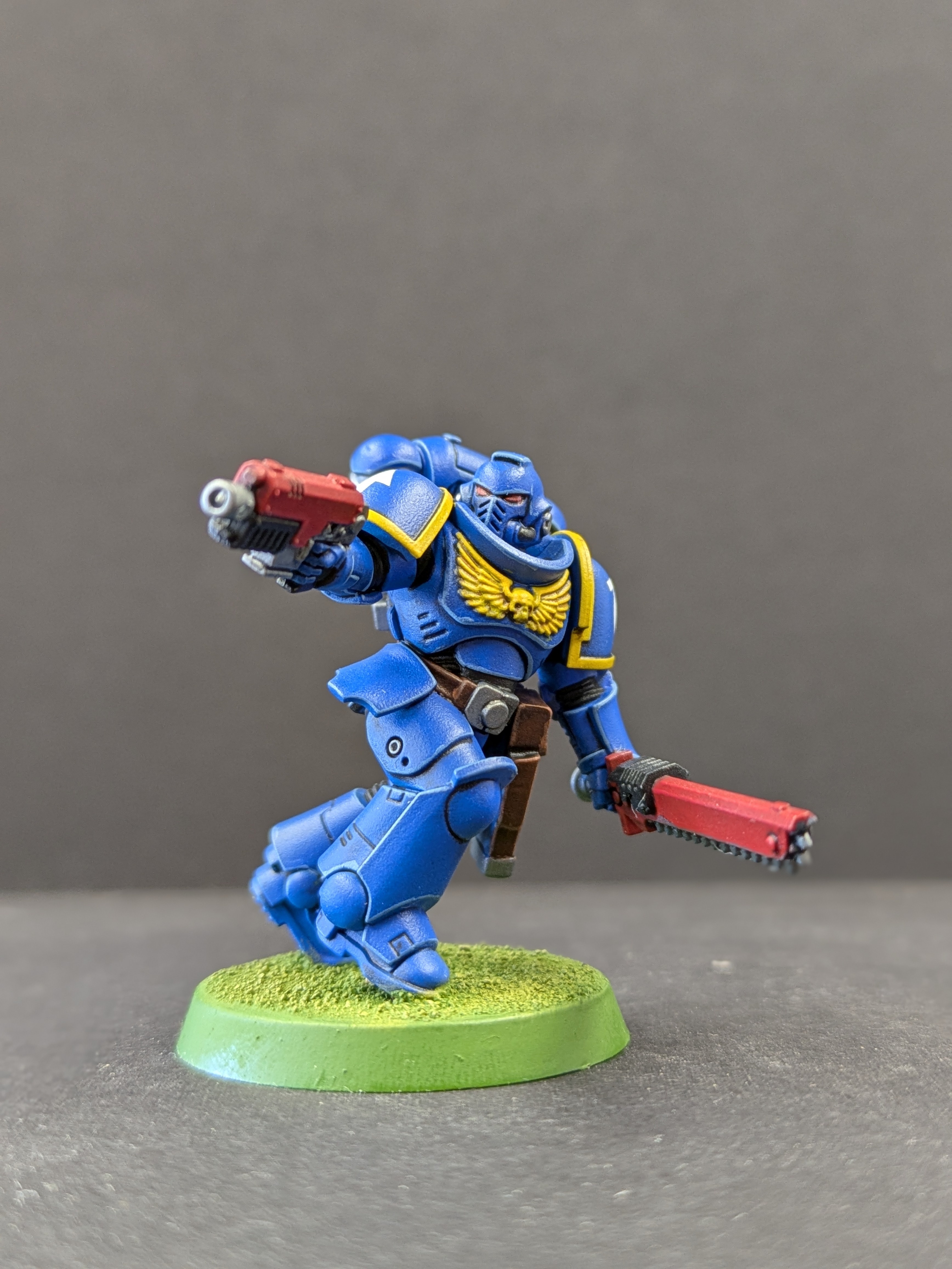 Kyle's classic Ultramarine - hero pose