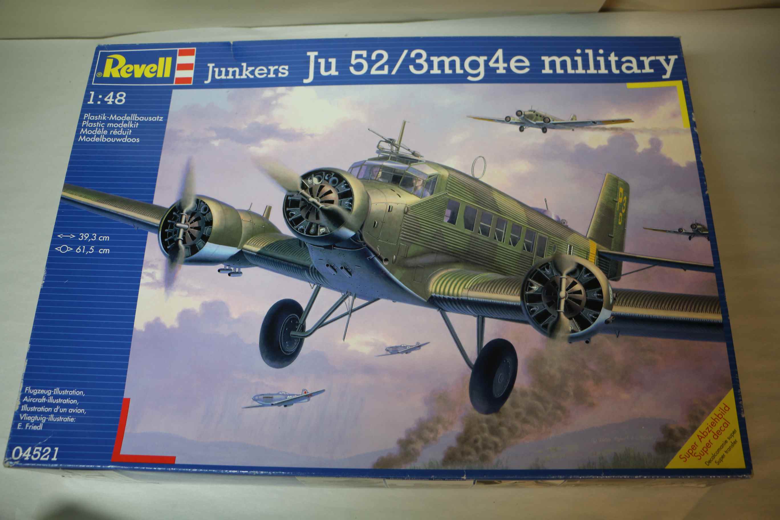 RAG04521 - Revell - 1/48 Ju-52 3mg4e Military