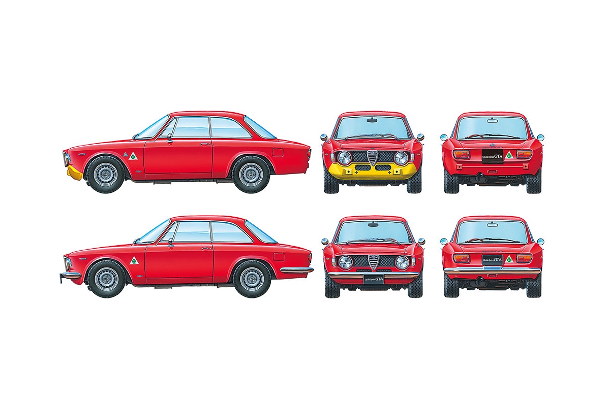 TAM24188 - Tamiya 1/24 Alfa Romeo Giulia Sprint GTA (Discontinued