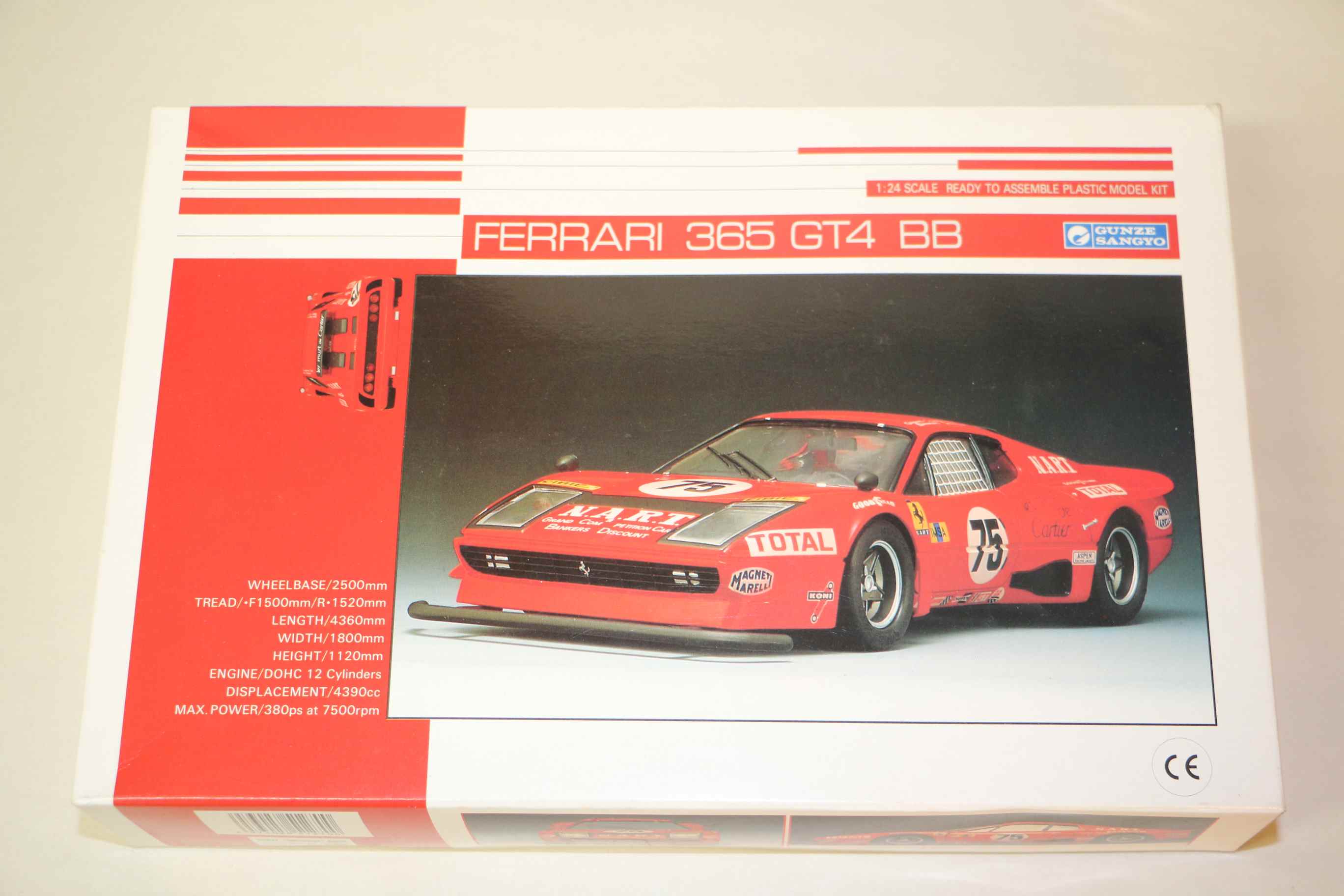 Ferrari 365 GT4 BB ミニカー 1/24 レッド Amazon | フェラーリ 365 GT4 BB ミニカー 1/24 Ferrari | ミニカー