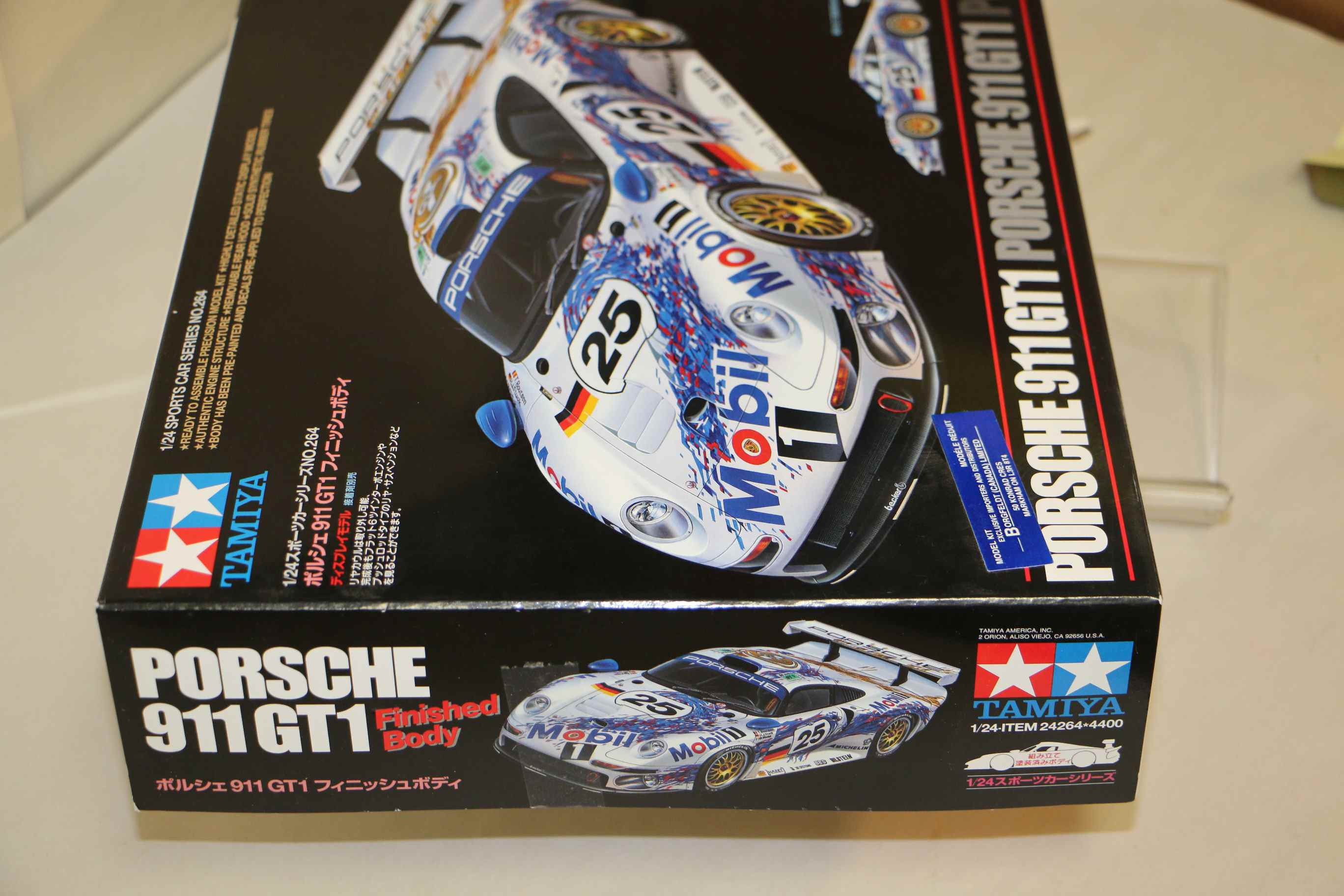 24264 - Tamiya - 1/24 Porsche 911 GT1 Finished Body PREOWNED