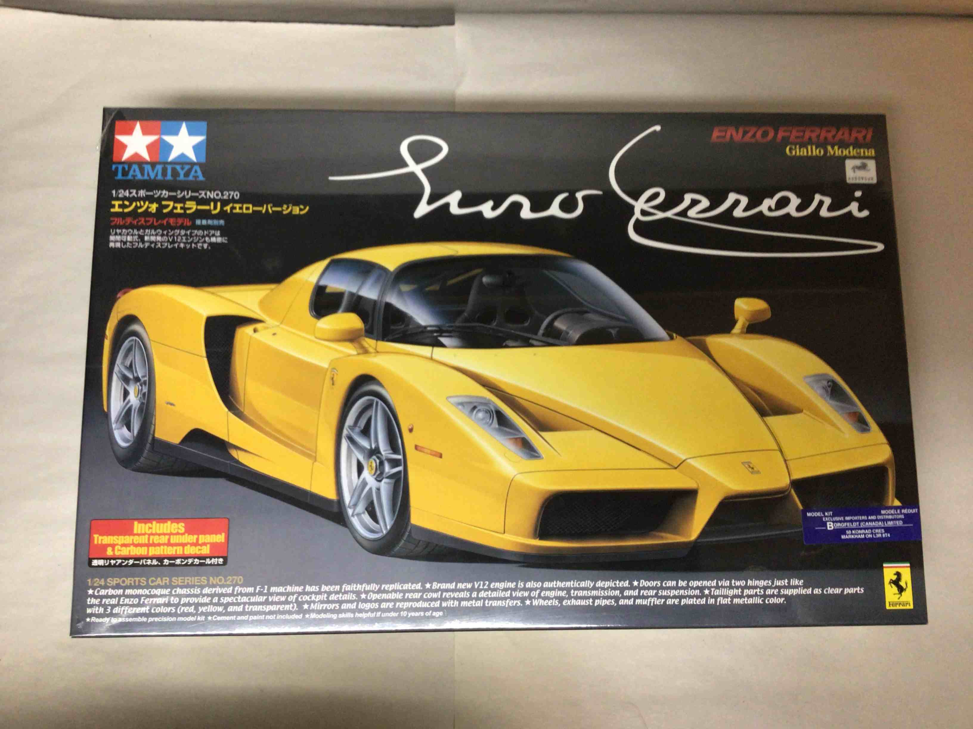 Tamiya 1/24 Ferrari Enzo Giallo Modena (Pre-Owned) | Wheels