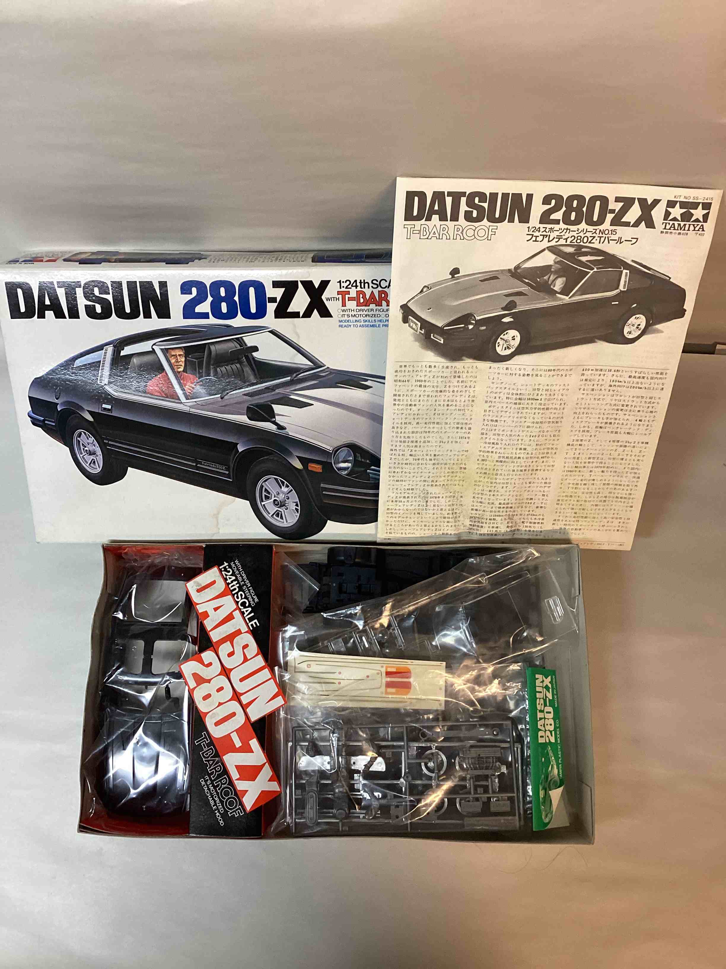 Tamiya 1/24 Datsun 280-ZX T-Bar Roof SS2415 Preowned Resealed Mint