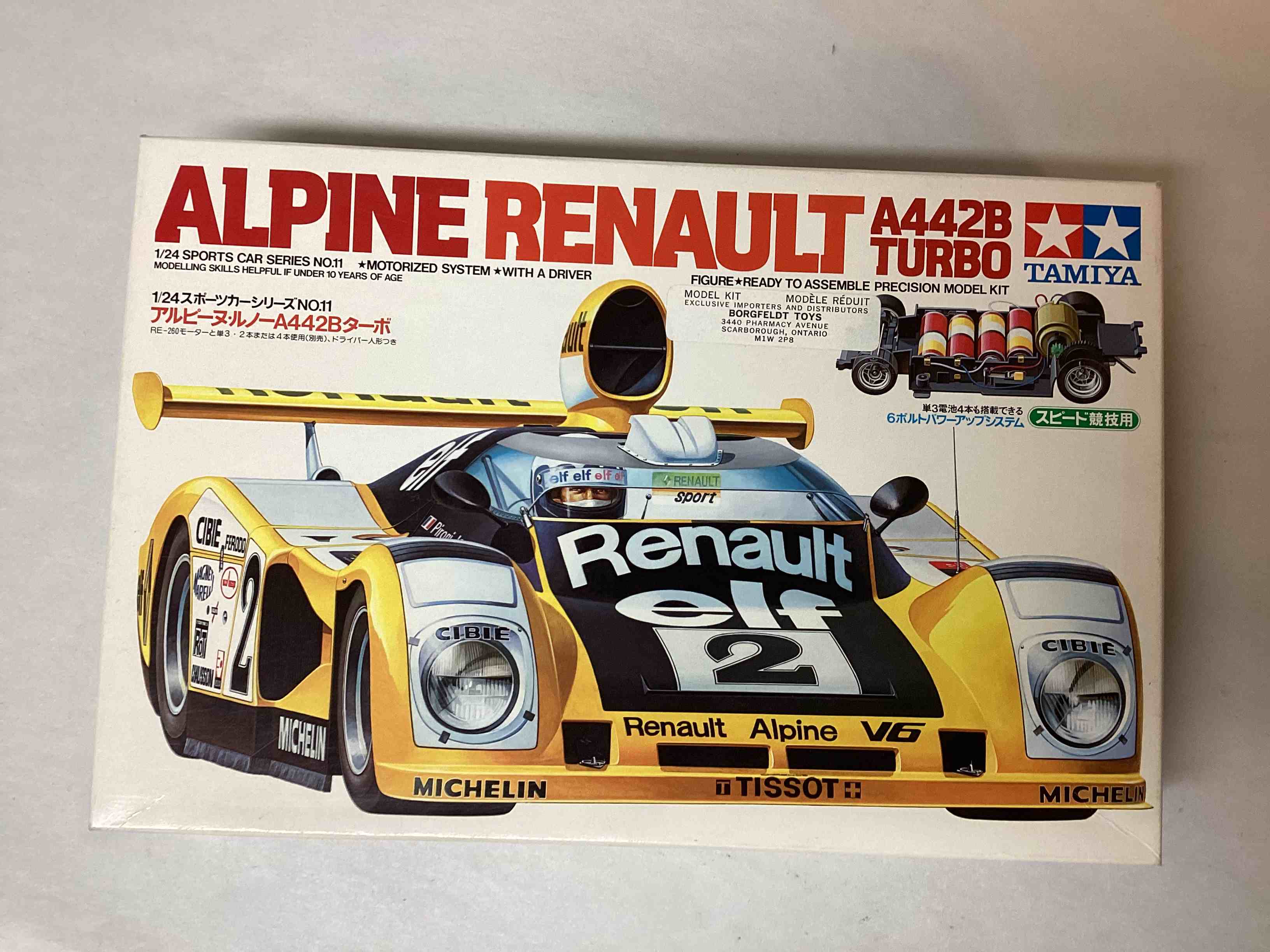 SS2411 - Tamiya 1/24 Alpine Renault A442B Turbo Le Mans | Resealed