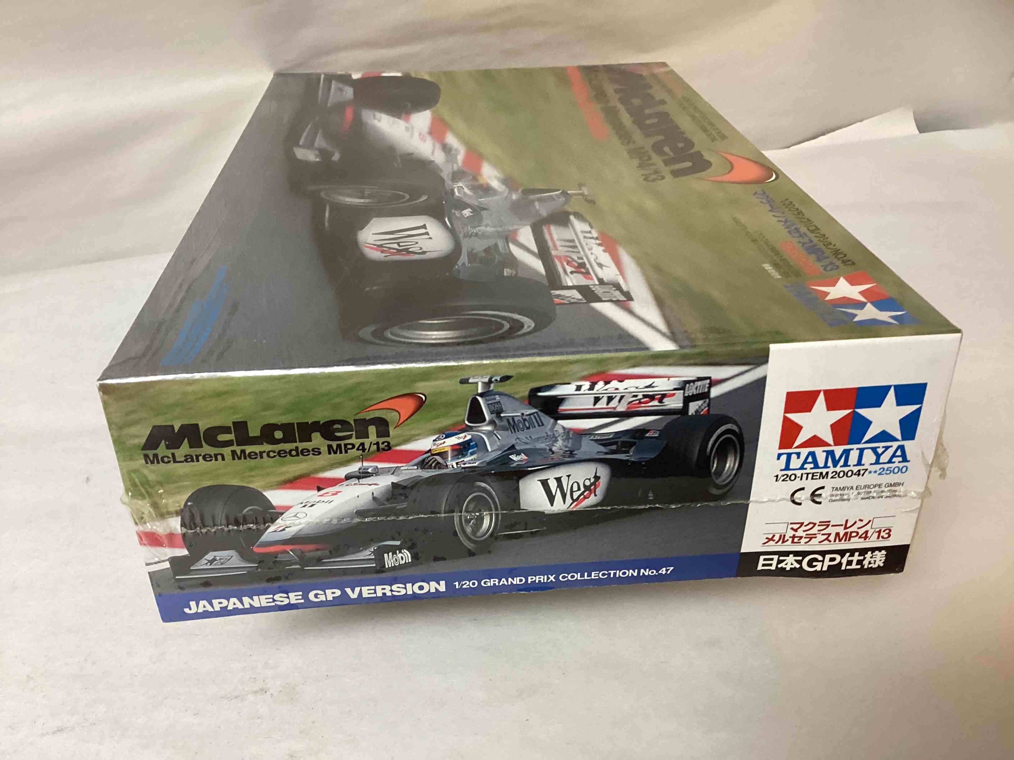 20047 - Tamiya 1/20 McLaren Mercedes MP4/13 Japanese GP F1 Car