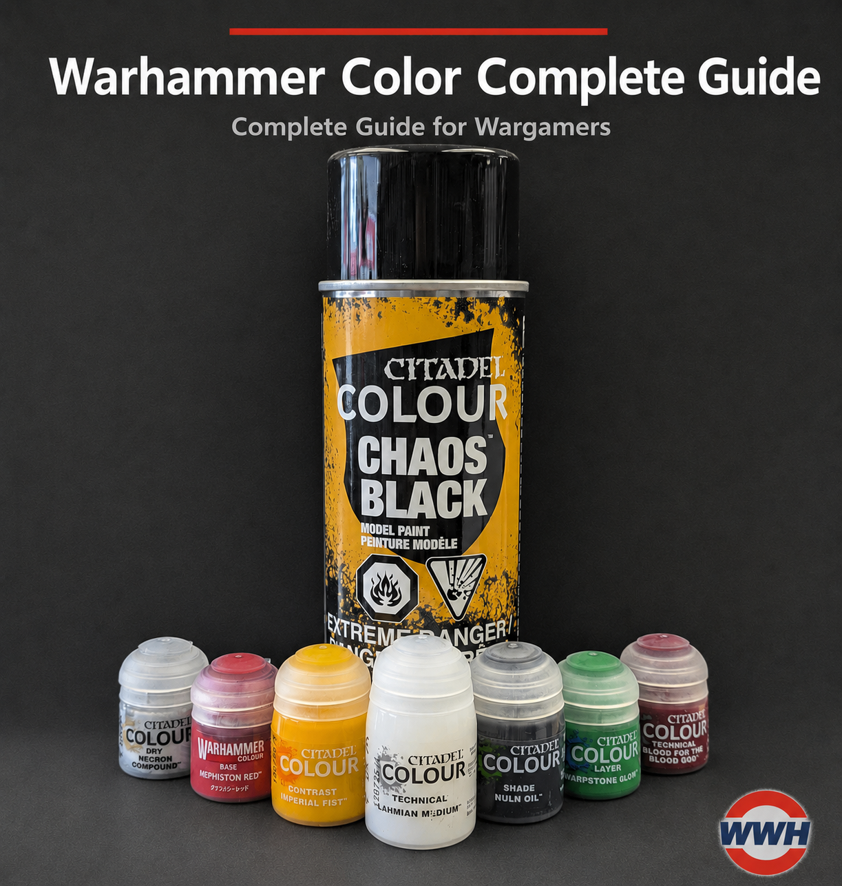 Citadel / Warhammer Colour Complete Paint Guide — All Lines