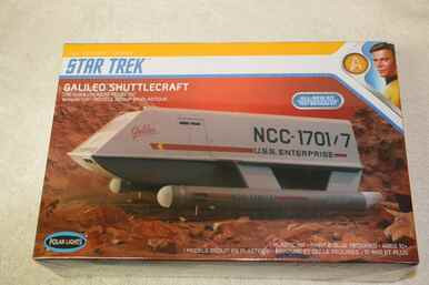 AMT Star Trek Galileo Shuttle – 1/32 – Maquette Avec Intérieur & Équipage – Kit Plastique – Dès 14 Ans