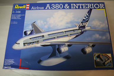 RAG04259 - Revell - 1/144 Airbus A380 w/Interior