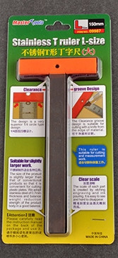 MTL09987 - Master Tools Stainless T-Ruler Large
