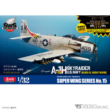 ZOUSWS3215 - Zoukei-Mura 1/32 A-1H Skyraider U.S. Navy w/Special