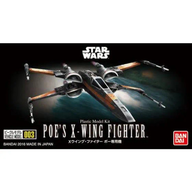 BAN5066399 - Bandai Star Wars Vehicle Model 003: Poe's X-Wing