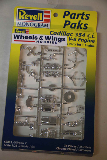 RMO85-7252 - Revell Monogram Cadillac 354 c.i. V-8 Engine - Wheels and ...