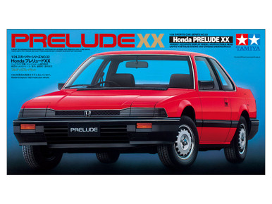 Tamiya Modelbouwpakket Auto - 24032 Honda Prelude XX - Sportcoupé - Auto Plastic - 1:24