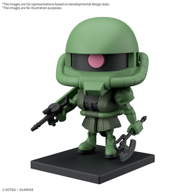 BAN5068577 - Bandai 1/1 Zakupla-Kun DX Set (With Runner Version