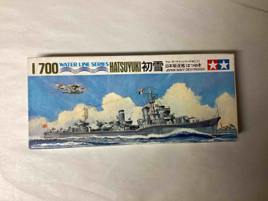 WL.D035 - Tamiya 1/700 Destroyer Hatsuyuki - Box Worn | Wheels