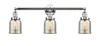 Small Bell 3 Light Bath Vanity Light In Polished Chrome (205-Pc-G58)