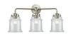 Canton 3 Light Bath Vanity Light In Brushed Satin Nickel (284-3W-Sn-G182)