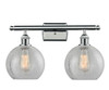 Athens - 2 Light - 18 inch - Polished Chrome - Bath Vanity Light (516-2W-PC-G125-8)