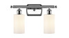 Clymer 2 Light Bath Vanity Light In Polished Chrome (516-2W-Pc-G801)