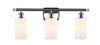 Clymer 3 Light Bath Vanity Light In Polished Chrome (516-3W-Pc-G801)