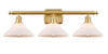 Orwell 3 Light Bath Vanity Light In Satin Gold (516-3W-Sg-G131)
