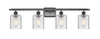 Cobbleskill 4 Light Bath Vanity Light In Oil Rubbed Bronze (516-4W-Ob-G112)