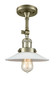 Halophane 1 Light Semi-Flush Mount In Antique Brass (201F-Ab-G1)