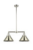Briarcliff 2 Light Island Light In Polished Nickel (209-Pn-M10-Pn)