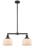 Bell 2 Light Island Light In Oil Rubbed Bronze (209-Ob-G71)