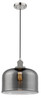 X-Large Bell 1 Light Mini Pendant In Polished Nickel (201C-Pn-G73-L)
