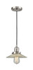 Halophane 1 Light Mini Pendant In Brushed Satin Nickel (201C-Sn-G2)