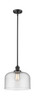 Bell 1 Light Mini Pendant In Oil Rubbed Bronze (201S-Ob-G74-L)