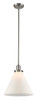 Cone 1 Light Mini Pendant In Brushed Satin Nickel (201S-Sn-G41-L)