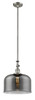 X-Large Bell 1 Light Mini Pendant In Brushed Satin Nickel (206-Sn-G73-L)