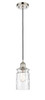 Candor 1 Light Mini Pendant In Polished Nickel (516-1P-Pn-G352)