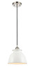 Adirondack 1 Light Mini Pendant In Polished Nickel (516-1P-Pn-M14-W)