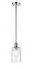 Candor 1 Light Mini Pendant In Polished Nickel (516-1S-Pn-G352)