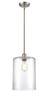 Cobbleskill 1 Light Mini Pendant In Brushed Satin Nickel (516-1S-Sn-G112-L)