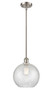 Athens 1 Light Mini Pendant In Brushed Satin Nickel (516-1S-Sn-G125-10)