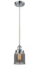 Small Bell 1 Light Mini Pendant In Polished Chrome (916-1P-Pc-G53)