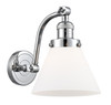 Large Cone 1 Light Sconce In Polished Chrome (515-1W-Pc-G41)