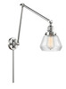 Fulton 1 Light Swing Arm With Switch In Polished Chrome (238-Pc-G172)